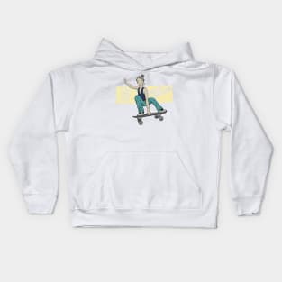 Surfskate - catch some waves in the city Kids Hoodie